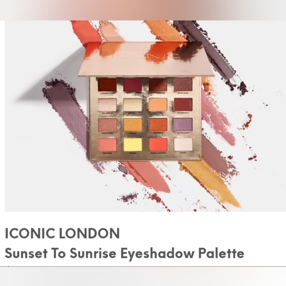 Iconic London Sunset To Sunrise Eyeshadow Palette ICONIC London | Makeup | Sunset To Sunrise Eyeshadow Palette Iconic